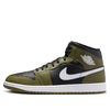 Air Jordan 1 Mid 'Black Medium Olive' DQ8426-092