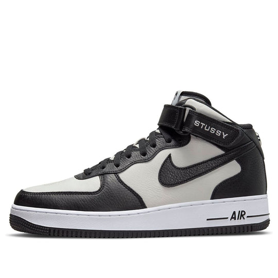 Nike x Stussy Air Force 1 Mid 'Black White' DJ7840-002