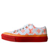 (WMNS) LOUIS VUITTON Stellar Sneakers 'White Orange Monogram' 1A65UD