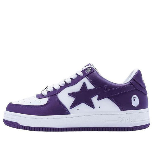 (WMNS) A BATHING APE Sta Leather 'Purple' 1I70-291-006-PURPLE