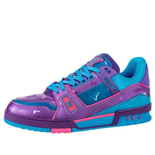 LOUIS VUITTON Trainers 'Blue Purple Pink' 1A9JQJ