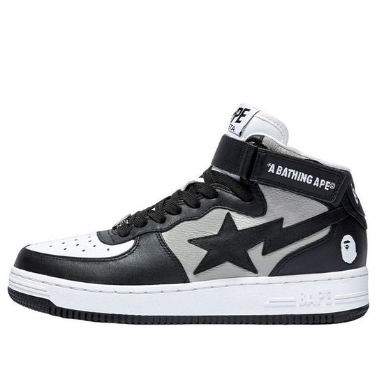 A BATHING APE Bape Sta Mid 'Black Grey' 1I20-291-010-BLACK