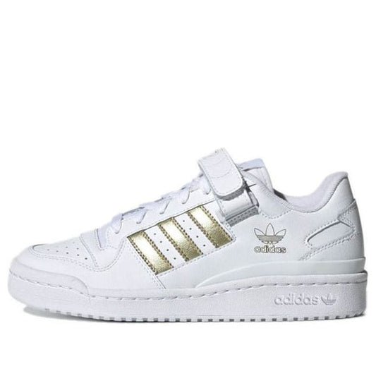 (WMNS) adidas Forum Low 'White Gold Metallic' H05108
