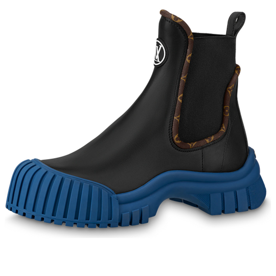 (WMNS) LOUIS VUITTON Ruby Flat Ranger Boots 'Black' 1AB0F9