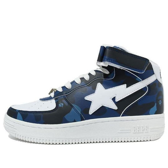 A BATHING APE Bape Sta Mid 'Blue' 1G80-191-008-NVB