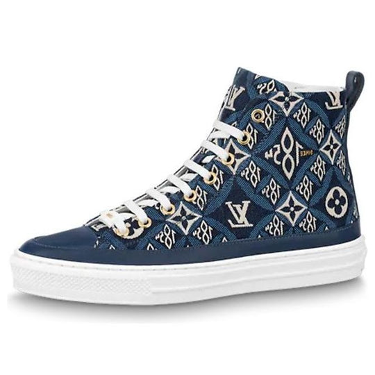 (WMNS) LOUIS VUITTON Stellar Ankle Sneakers 'Blue' 1A8O1C