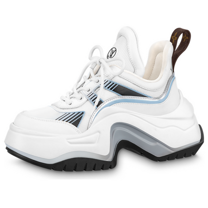 LOUIS VUITTON Archlight 2.0 Platform Sneakers 'White Blue Grey' 1ABI4O