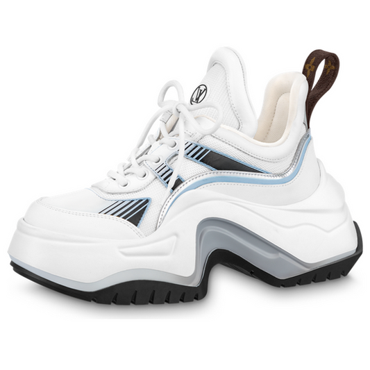 LOUIS VUITTON Archlight 2.0 Platform Sneakers 'White Blue Grey' 1ABI4O