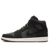 Air Jordan 1 Retro Mid 'Black White Sole' BQ6579-001