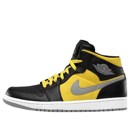 Air Jordan 1 Phat 'Black Speed Yellow' 364770-050