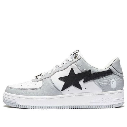 A BATHING APE Bape Sta 'Grey White' 1H70-291-002-WB