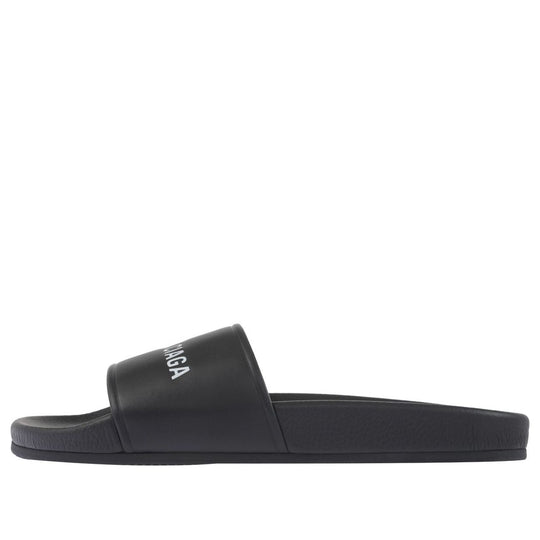 Balenciaga Logo Slide 'Black' 506347WAL001006