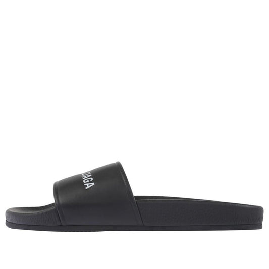 Balenciaga Logo Slide 'Black' 506347WAL001006