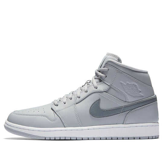 Air Jordan 1 Mid 'Wolf Grey' 554724-033