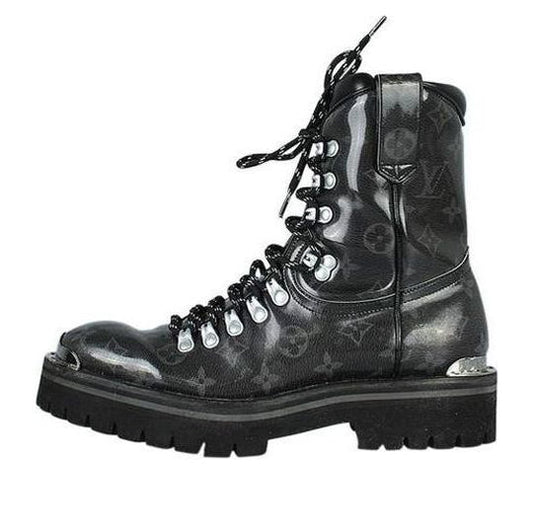 LOUIS VUITTON Outland Boots 'Black with Monogram' 1A4K2J