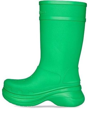 (WMNS) Crocs x Balenciaga Boots 'Green' 677388W1S8E3033