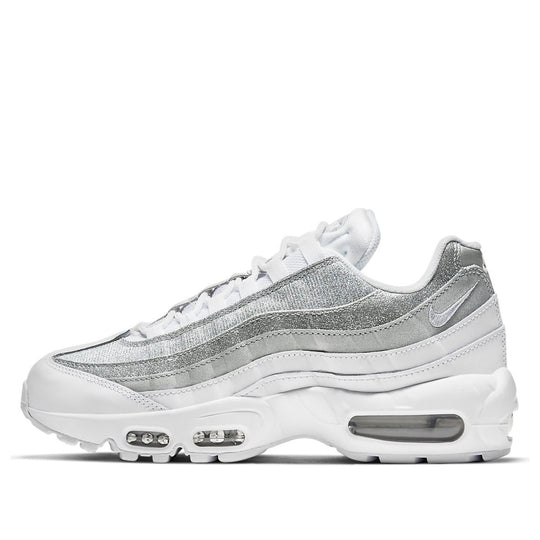(WMNS) Nike Air Max 95 'White Metallic Silver' DH3857-100