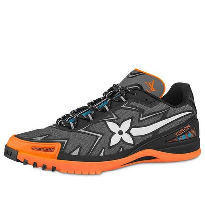 LOUIS VUITTON LV Sprint Sneakers 'Grey Orange' 1A9J2F