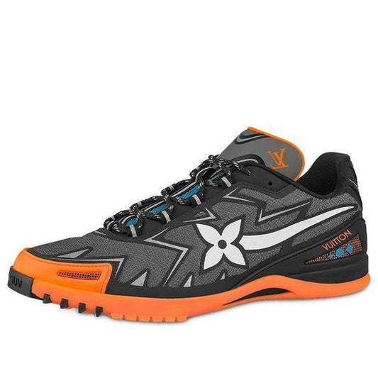 LOUIS VUITTON LV Sprint Sneakers 'Grey Orange' 1A9J2F
