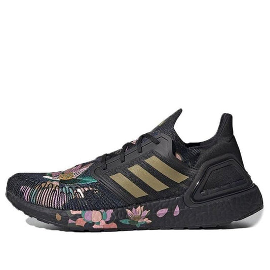 adidas Ultra Boost 20 'Core Black Gold Metallic Signal Coral' FW4310