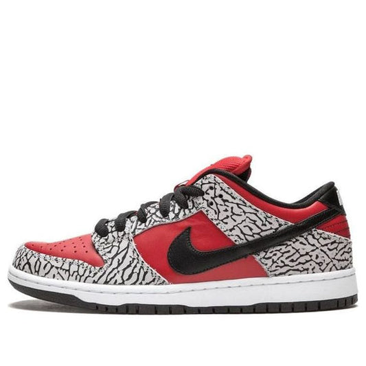 Nike x Supreme SB Dunk Low Premium 'Red Cement' 313170-600