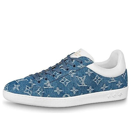 LOUIS VUITTON Luxembourg Sneakers 'Denim Blue' 1A8QDS