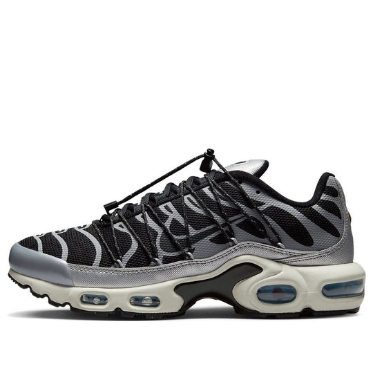 (WMNS) Nike Air Max Plus 'Lace Toggle - Black Metallic Silver' FD0799-001