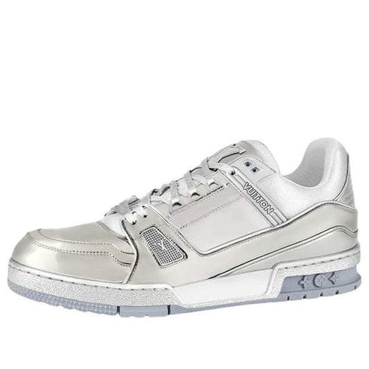 LOUIS VUITTON Trainer Sneakers 'Silver' 1A9TRD