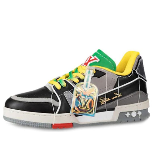 LOUIS VUITTON LV Trainers 'Yellow Multi-color' 1A8QA5