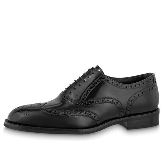 LOUIS VUITTON Graduate Lace Up Derby Shoes 'Black' 1A9HD3