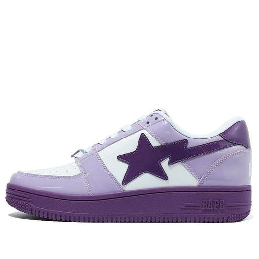 A BATHING APE Bape Sta Low 'Purple White' 1G80-191-016-WP