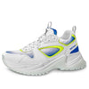 LOUIS VUITTON Run Away Pulse Sneakers 'White Blue Neon Yellow' 1A5YL6