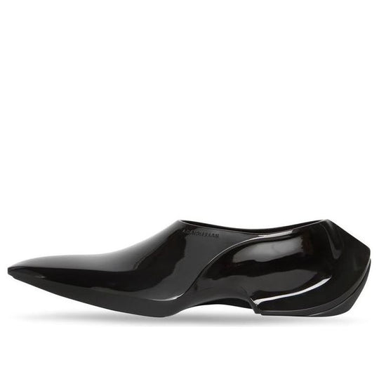 Balenciaga Space Shoes 'Shiny Black' 689242W0FOC1000