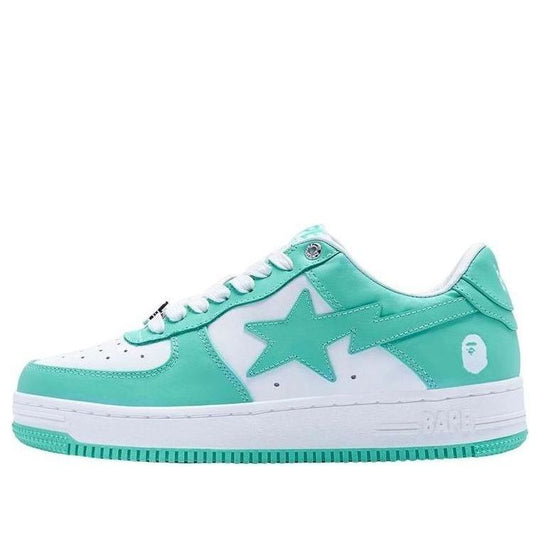 A BATHING APE Bape STA Leather 'Green' 1I70-191-007-GREN