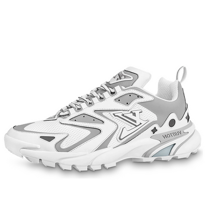 LOUIS VUITTON Runner Tatic Sneakers 'White Grey' 1ABEQ4