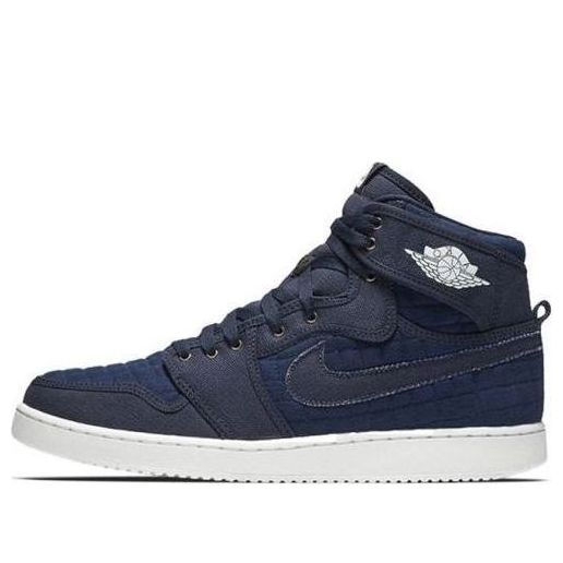 Air Jordan 1 AJKO High OG Canvas 'Obsidian' 638471-403