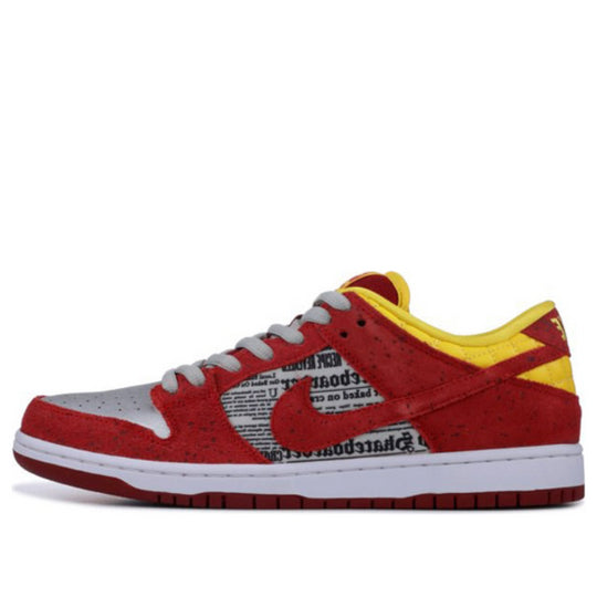 Nike SB Dunk Low Rukus Crawfish 'Red Goldsilver' 504750-660(S-BOX)