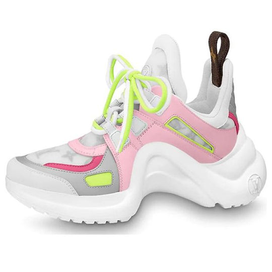(WMNS) LOUIS VUITTON LV Archlight Sports Shoes Pink/Green 1A65JQ