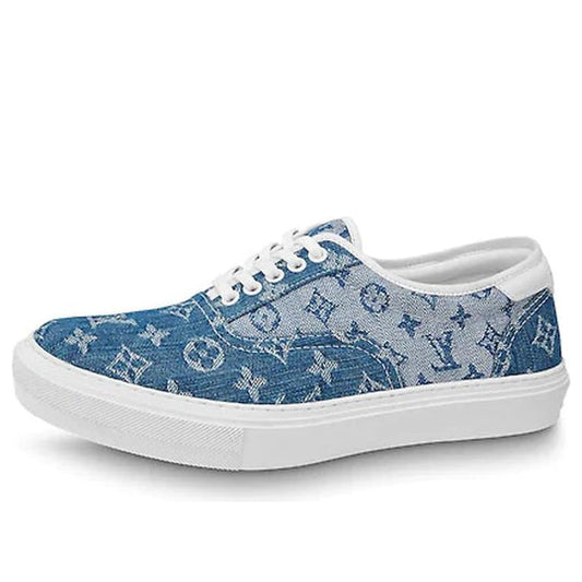 LOUIS VUITTON Trocadero Sneakers 'Denim Monogram' 1A5YUR