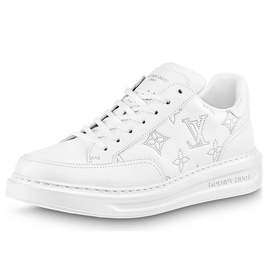 LOUIS VUITTON Beverly Hills Sneakers 'White with Outline Monogram' 1AAQS6