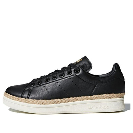 (WMNS) adidas originals Stan Smith Bold 'Black Brown White' DA9536