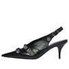 (WMNS) Balenciaga Cagole Slingback 70mm Pumps 'Black' 714251WAD4E1081