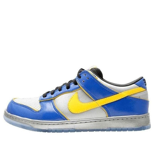 Nike Dunk Low Supreme 'Blue White Yellow' 318643-071