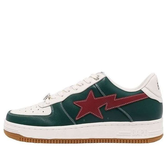 A BATHING APE x END. Bape Sta Low 'Red Green' 1I73-191-914-REDG