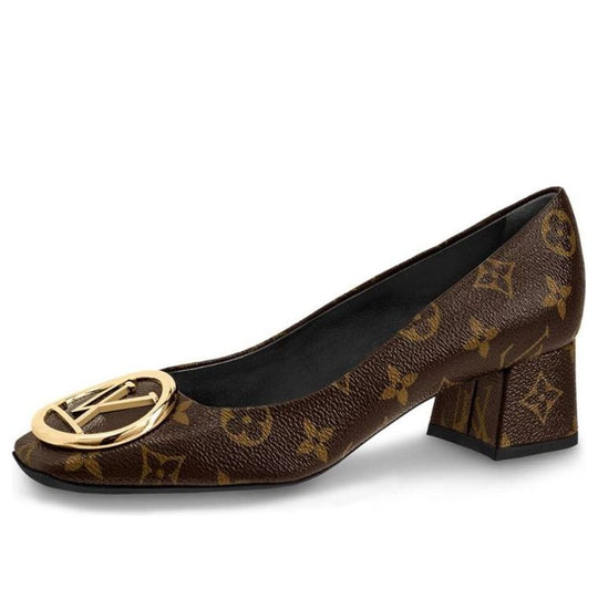(WMNS) LOUIS VUITTON LV Madeleine Pumps 'Brown Monogram' 1A4XBG