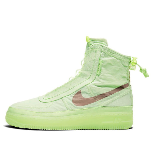 (WMNS) Nike Air Force 1 High Shell 'Volt' BQ6096-700