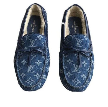 LOUIS VUITTON Arizona Loafers 'Denim Monogram' 1A80HM