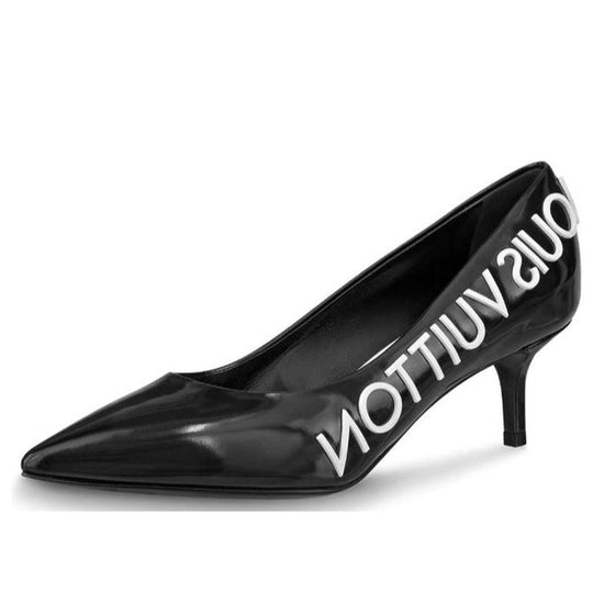 (WMNS) LOUIS VUITTON Call Back Pumpes 'Glossy Black' 1A5L8B