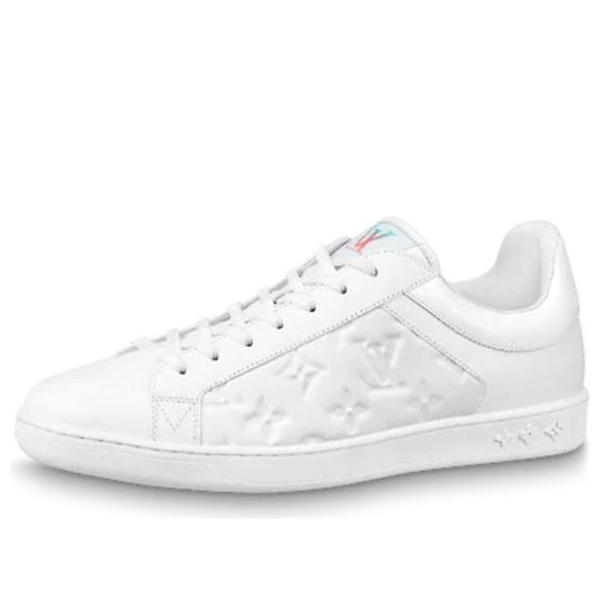 LOUIS VUITTON Luxembourg Sneakers 'White Monogram with Colorful Logo' 1A8J0W