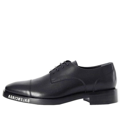 Balenciaga Derby Lace Up Shoes 'Black' 590716WA6F01000